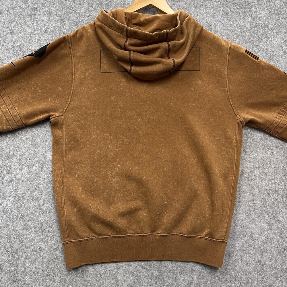 Nike NFL Arizona Cardinals Salute to Service Hoodie Mens Small Brown Pullover - Picture 6 of 11